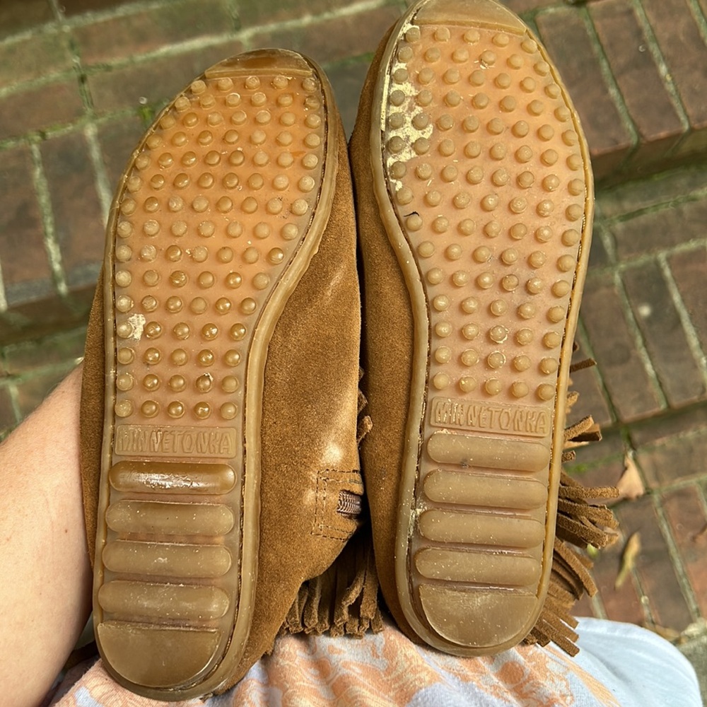 Minnetonka, Five Layer Fringe Boot - image 5